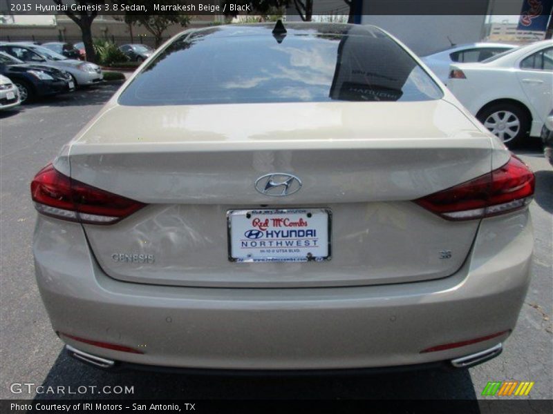 Marrakesh Beige / Black 2015 Hyundai Genesis 3.8 Sedan