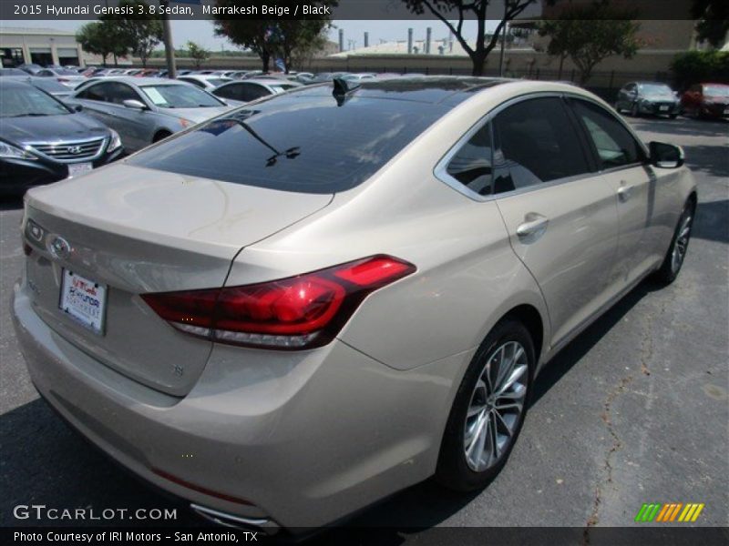 Marrakesh Beige / Black 2015 Hyundai Genesis 3.8 Sedan