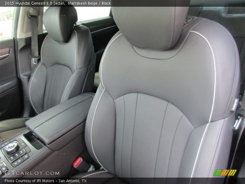 Marrakesh Beige / Black 2015 Hyundai Genesis 3.8 Sedan