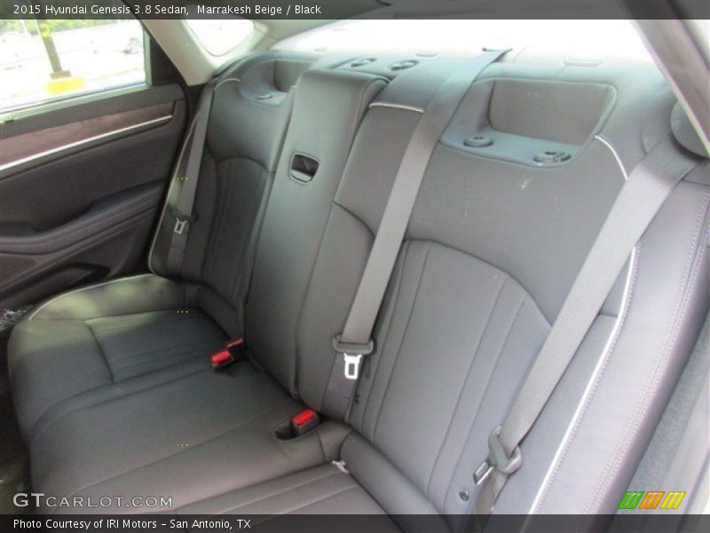 Marrakesh Beige / Black 2015 Hyundai Genesis 3.8 Sedan