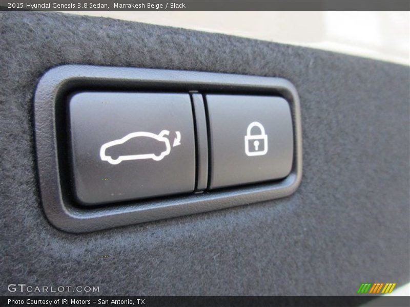 Marrakesh Beige / Black 2015 Hyundai Genesis 3.8 Sedan
