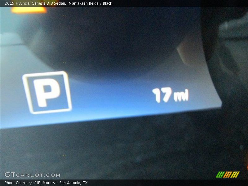 Marrakesh Beige / Black 2015 Hyundai Genesis 3.8 Sedan