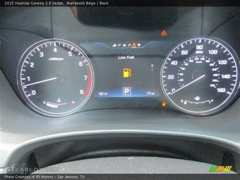 Marrakesh Beige / Black 2015 Hyundai Genesis 3.8 Sedan