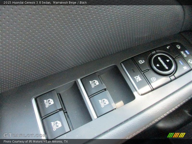 Marrakesh Beige / Black 2015 Hyundai Genesis 3.8 Sedan