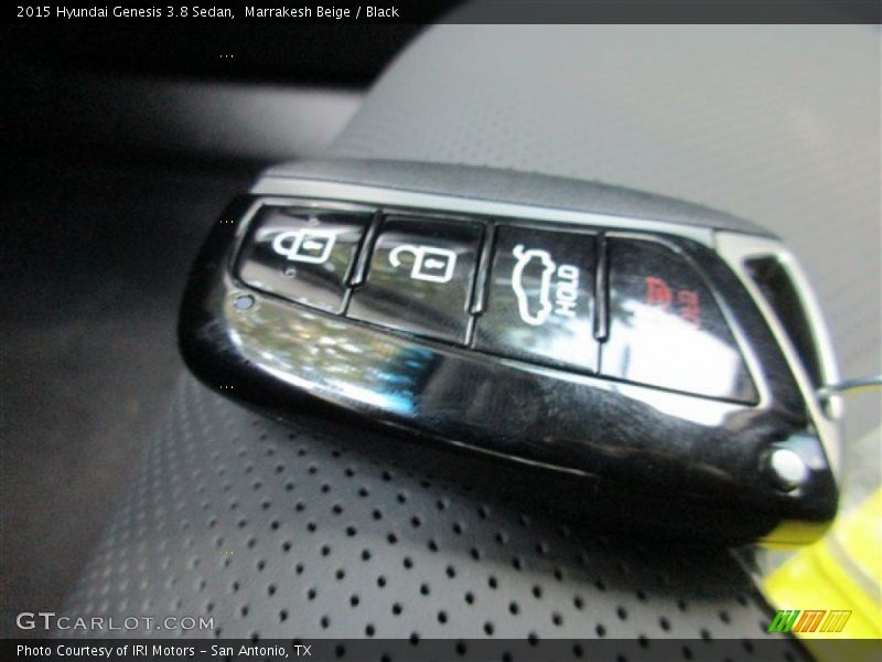 Marrakesh Beige / Black 2015 Hyundai Genesis 3.8 Sedan