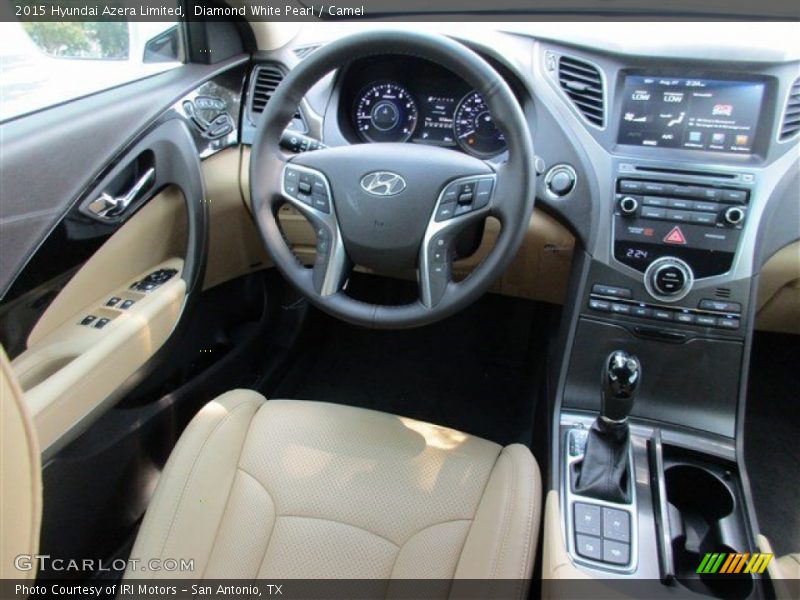 Dashboard of 2015 Azera Limited