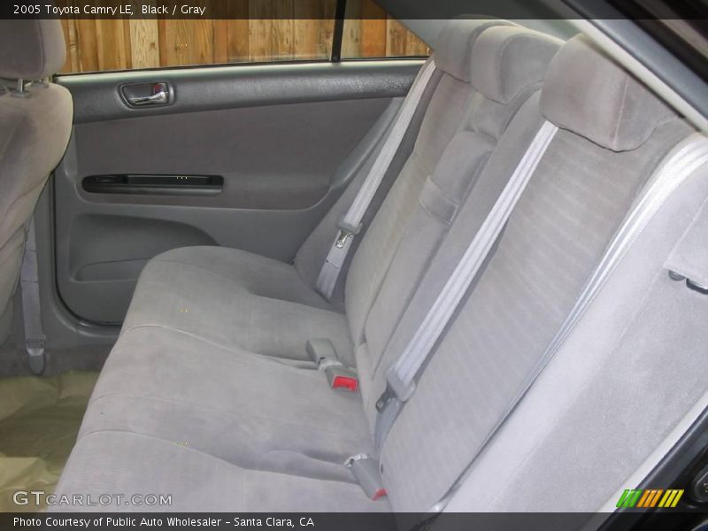 Black / Gray 2005 Toyota Camry LE
