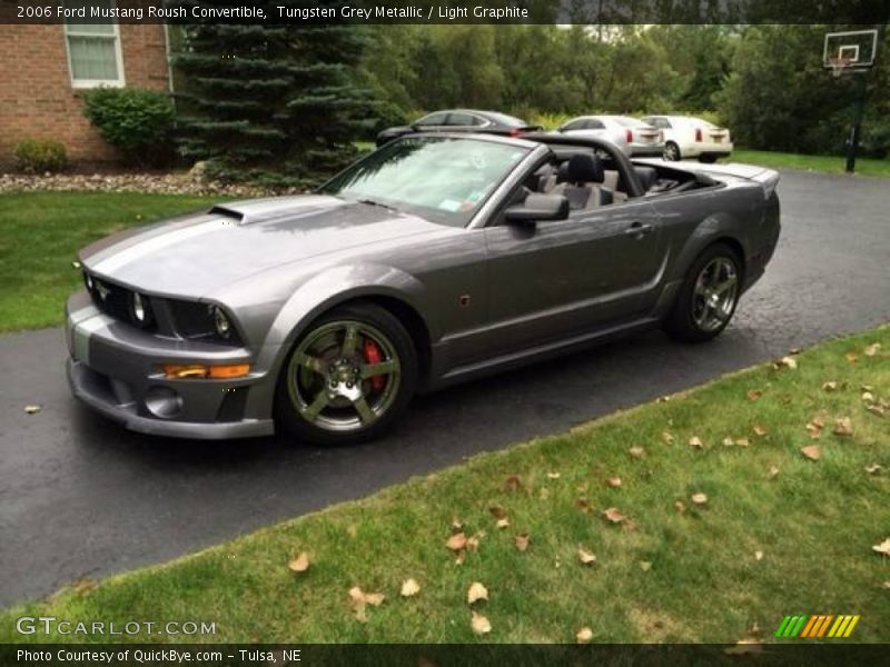 Tungsten Grey Metallic / Light Graphite 2006 Ford Mustang Roush Convertible