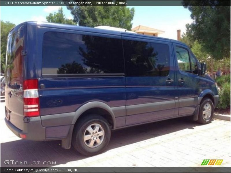 Brilliant Blue / Black 2011 Mercedes-Benz Sprinter 2500 Passenger Van