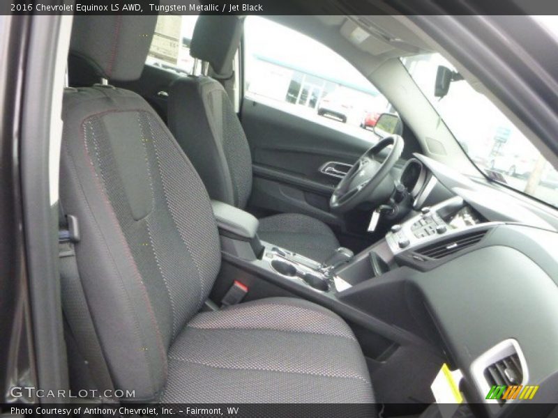 Tungsten Metallic / Jet Black 2016 Chevrolet Equinox LS AWD