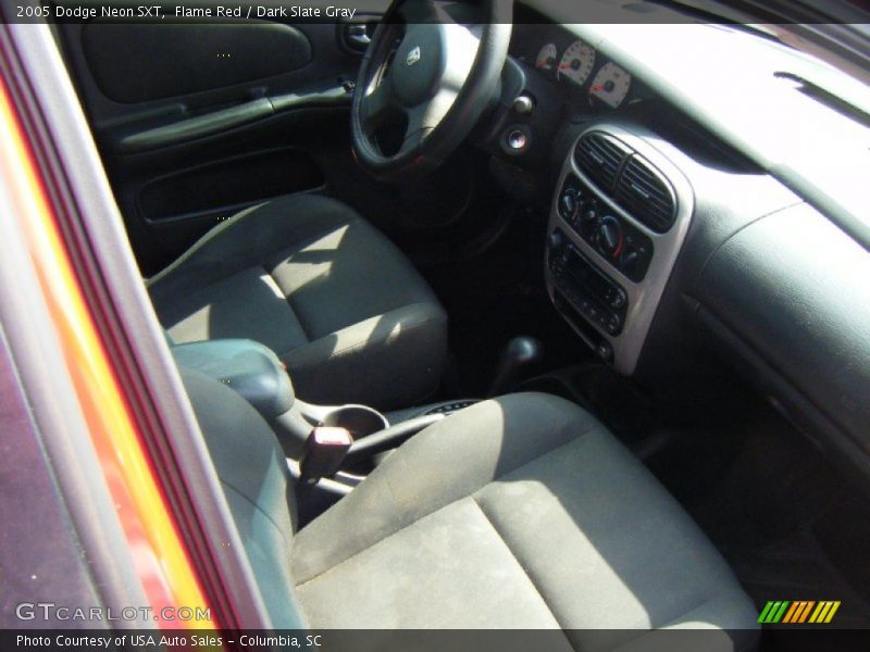 Flame Red / Dark Slate Gray 2005 Dodge Neon SXT