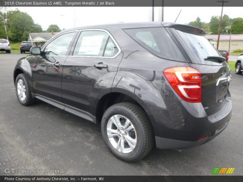 Tungsten Metallic / Jet Black 2016 Chevrolet Equinox LS AWD