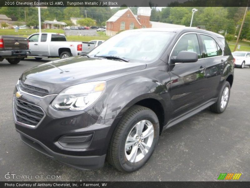 Tungsten Metallic / Jet Black 2016 Chevrolet Equinox LS AWD