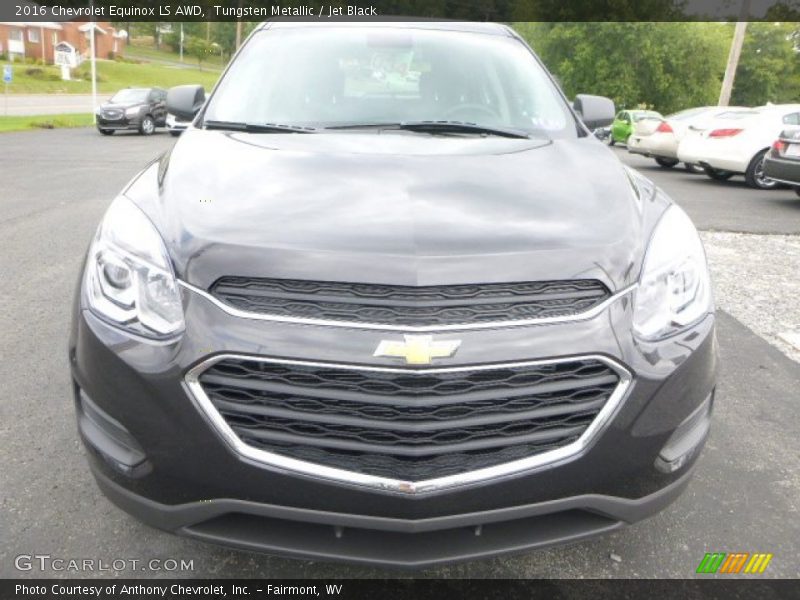 Tungsten Metallic / Jet Black 2016 Chevrolet Equinox LS AWD
