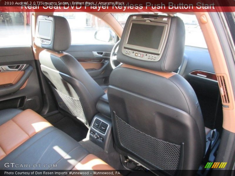 Brilliant Black / Amaretto/Black 2010 Audi A6 3.0 TFSI quattro Sedan