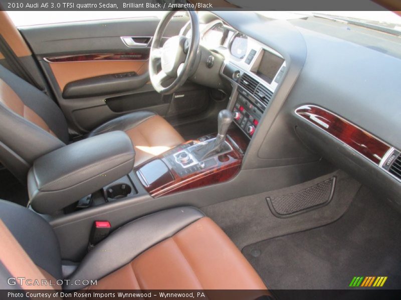 Brilliant Black / Amaretto/Black 2010 Audi A6 3.0 TFSI quattro Sedan