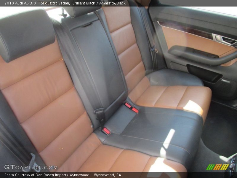 Brilliant Black / Amaretto/Black 2010 Audi A6 3.0 TFSI quattro Sedan