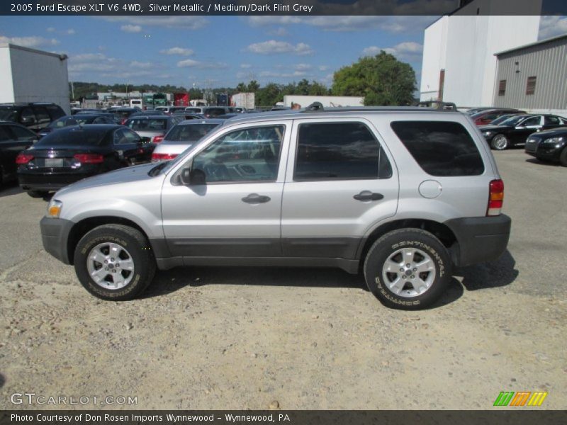 Silver Metallic / Medium/Dark Flint Grey 2005 Ford Escape XLT V6 4WD