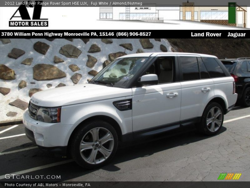 Fuji White / Almond/Nutmeg 2012 Land Rover Range Rover Sport HSE LUX