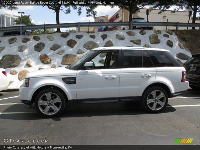 Fuji White / Almond/Nutmeg 2012 Land Rover Range Rover Sport HSE LUX