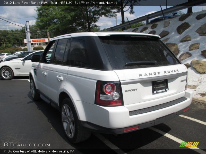 Fuji White / Almond/Nutmeg 2012 Land Rover Range Rover Sport HSE LUX