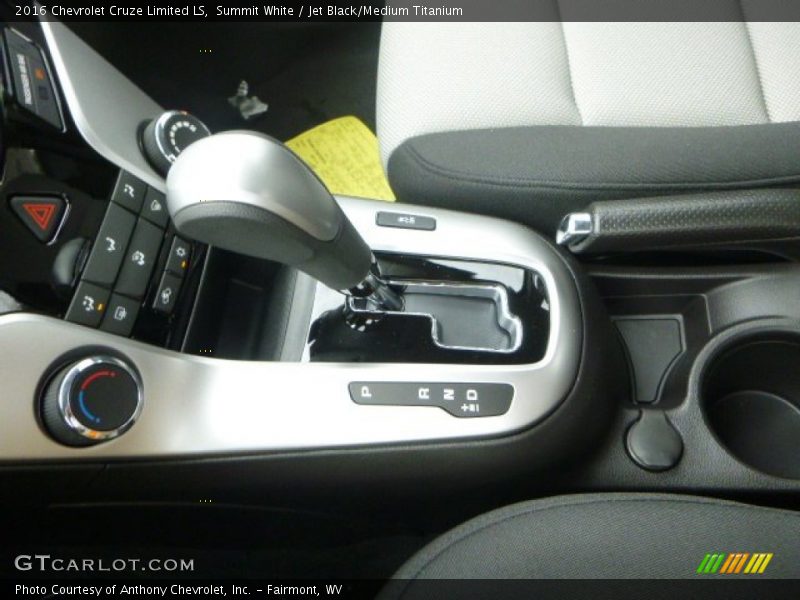 Summit White / Jet Black/Medium Titanium 2016 Chevrolet Cruze Limited LS