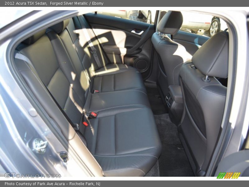 Forged Silver Metallic / Ebony 2012 Acura TSX Sedan