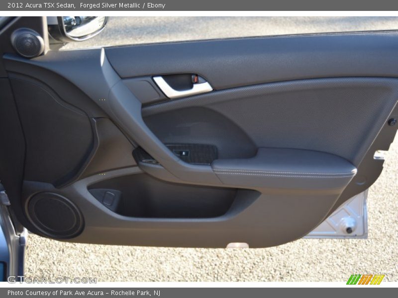 Forged Silver Metallic / Ebony 2012 Acura TSX Sedan