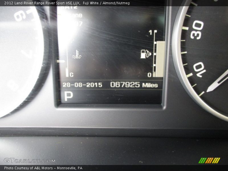 Fuji White / Almond/Nutmeg 2012 Land Rover Range Rover Sport HSE LUX