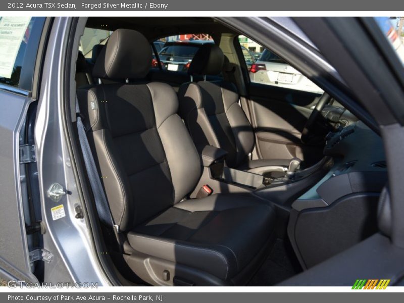 Forged Silver Metallic / Ebony 2012 Acura TSX Sedan