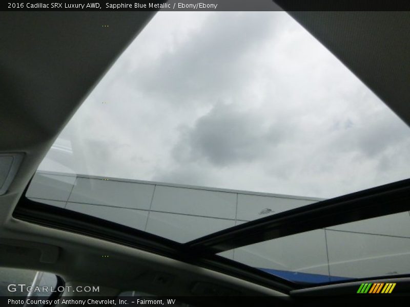 Sunroof of 2016 SRX Luxury AWD