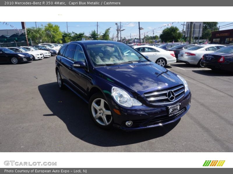 Capri Blue Metallic / Cashmere 2010 Mercedes-Benz R 350 4Matic