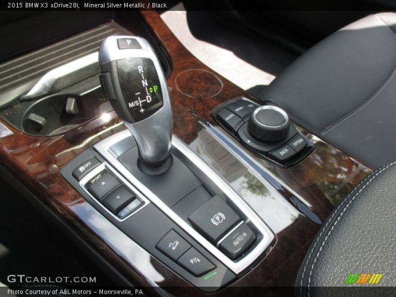 Mineral Silver Metallic / Black 2015 BMW X3 xDrive28i