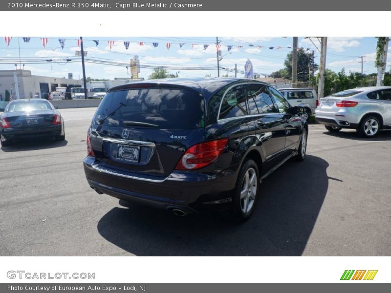 Capri Blue Metallic / Cashmere 2010 Mercedes-Benz R 350 4Matic