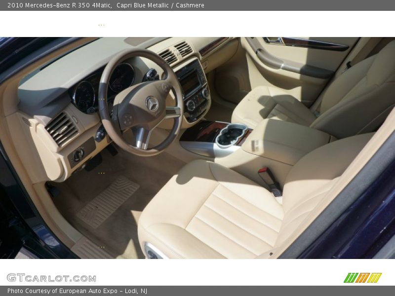 Capri Blue Metallic / Cashmere 2010 Mercedes-Benz R 350 4Matic
