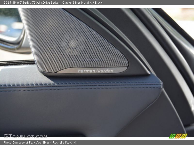 Glacier Silver Metallic / Black 2015 BMW 7 Series 750Li xDrive Sedan