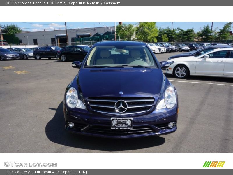 Capri Blue Metallic / Cashmere 2010 Mercedes-Benz R 350 4Matic