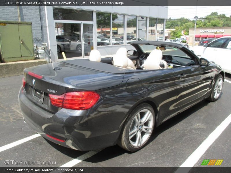 Jet Black / Venetian Beige 2016 BMW 4 Series 428i xDrive Convertible