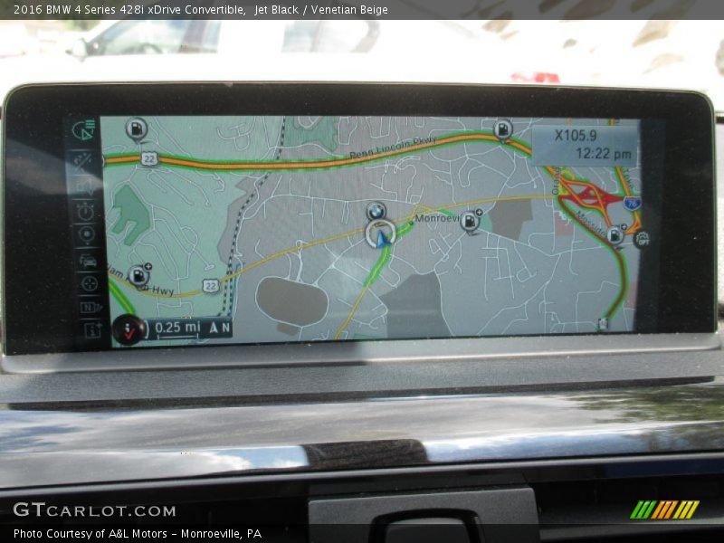 Jet Black / Venetian Beige 2016 BMW 4 Series 428i xDrive Convertible
