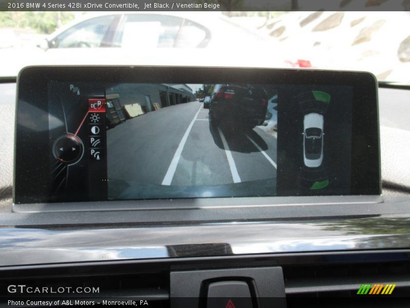 Jet Black / Venetian Beige 2016 BMW 4 Series 428i xDrive Convertible