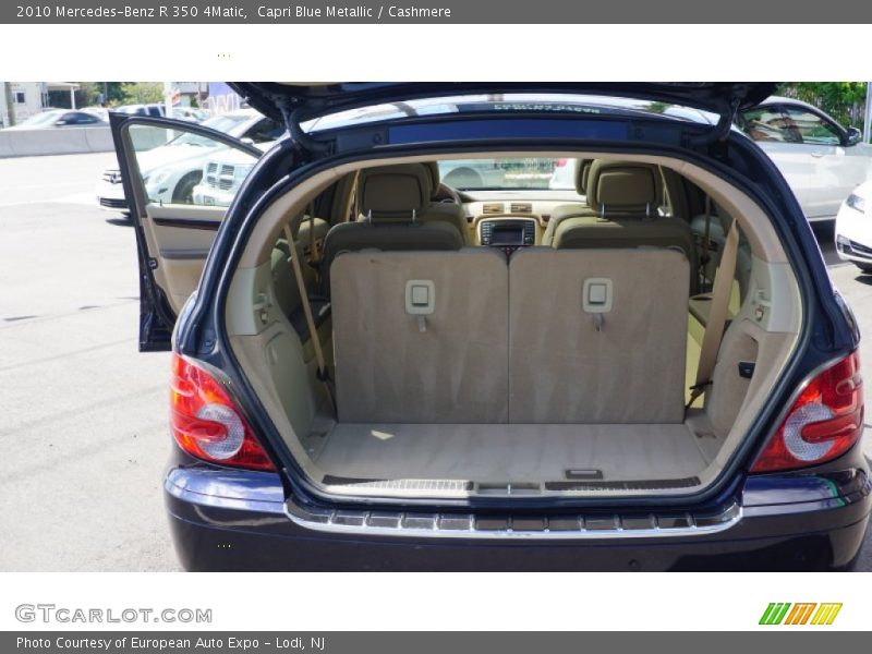 Capri Blue Metallic / Cashmere 2010 Mercedes-Benz R 350 4Matic