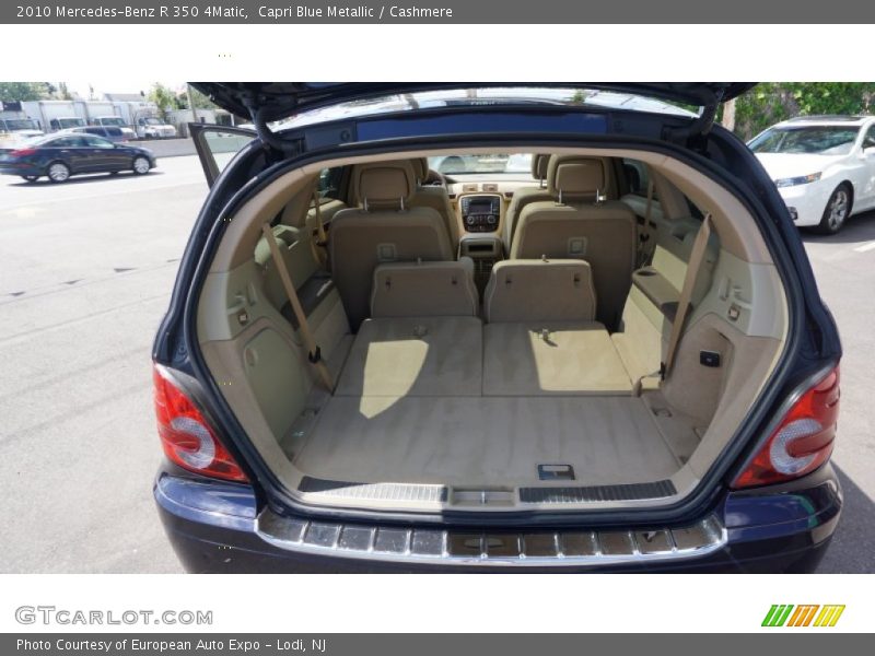 Capri Blue Metallic / Cashmere 2010 Mercedes-Benz R 350 4Matic