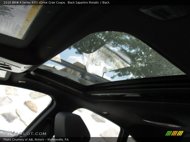 Sunroof of 2016 4 Series 435i xDrive Gran Coupe