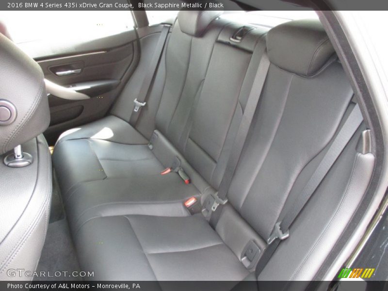 Rear Seat of 2016 4 Series 435i xDrive Gran Coupe