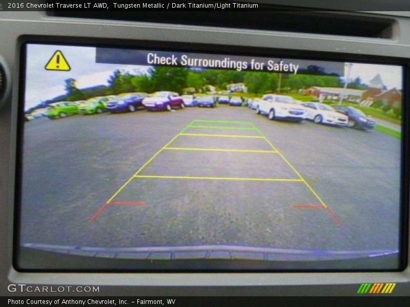 Tungsten Metallic / Dark Titanium/Light Titanium 2016 Chevrolet Traverse LT AWD