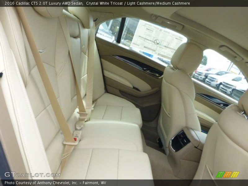 Rear Seat of 2016 CTS 2.0T Luxury AWD Sedan