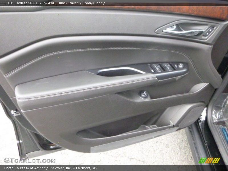 Black Raven / Ebony/Ebony 2016 Cadillac SRX Luxury AWD