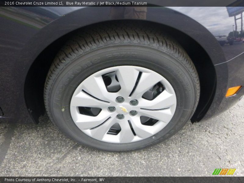 Blue Ray Metallic / Jet Black/Medium Titanium 2016 Chevrolet Cruze Limited LS