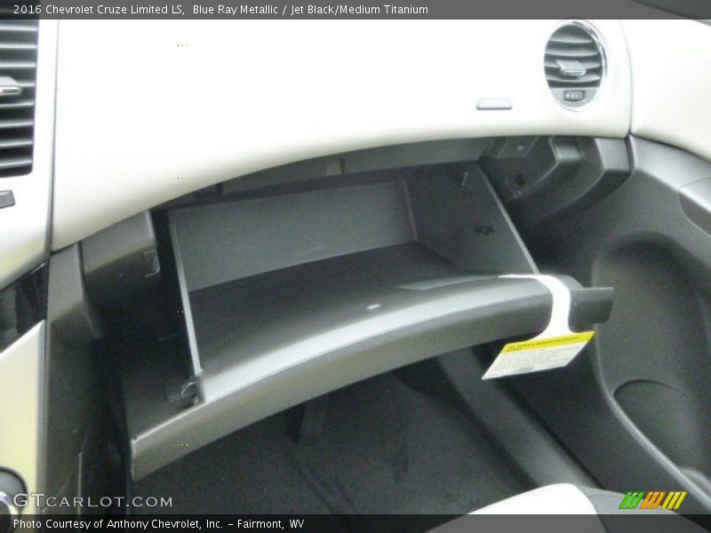 Blue Ray Metallic / Jet Black/Medium Titanium 2016 Chevrolet Cruze Limited LS