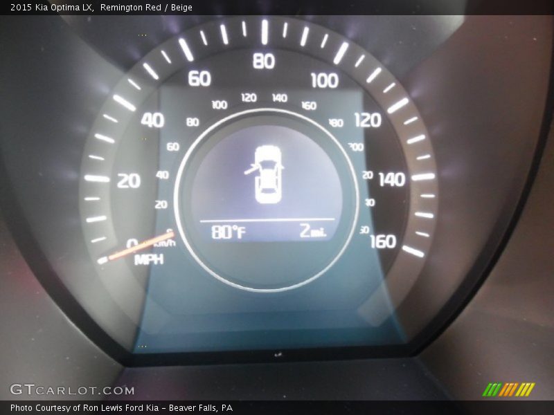 Remington Red / Beige 2015 Kia Optima LX